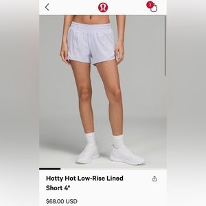 HOTTY HOT 4 INCH SHORTS